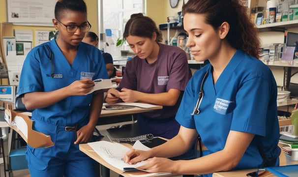 A dimly lit train station platform with a digital sign displaying 'Next service 10 min at transportnsw.info'. There is a red circular sign with the letter 'L' hanging from the ceiling. The station has a high, industrial-style roof with a series of lights along it.