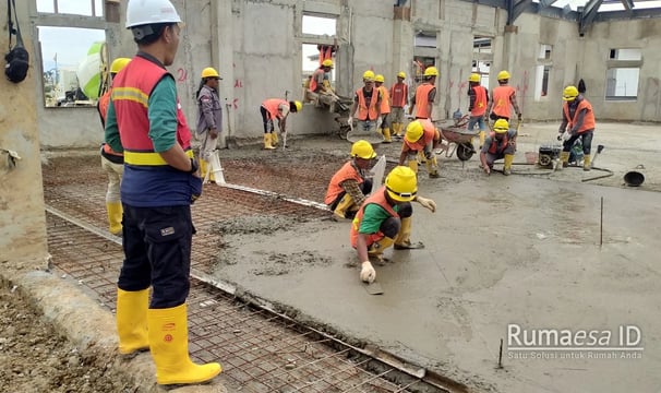 Pengecoran lantai | Rumaesa ID