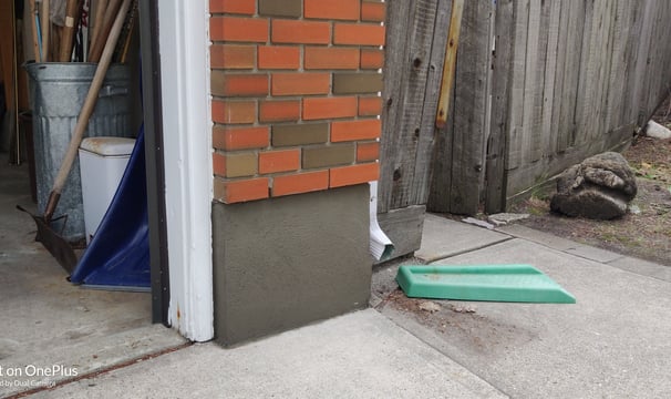 PARGING AFTER REPAIR WITH A FLOAT FINISH