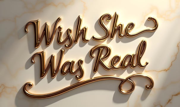 Wish She Was Real Logo