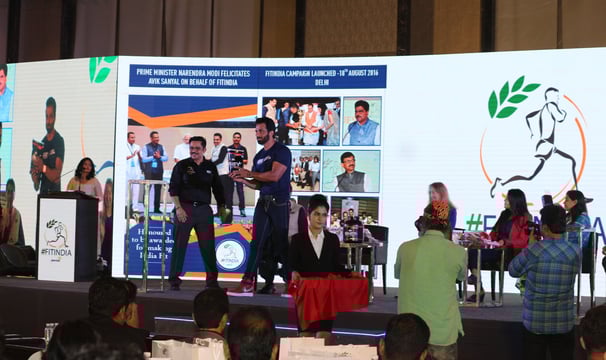 FitIndia conclave with Sonu Sood