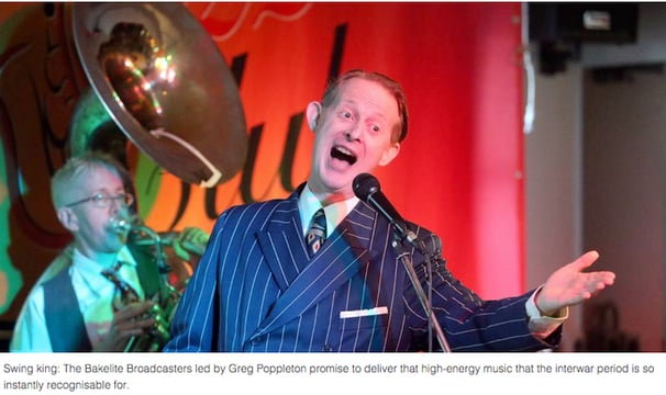1920s 1930s swing band for jazz festivals