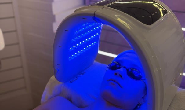 terapia de luz LED