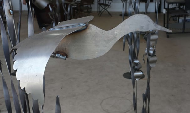 metal sculpture - Wisconsin Wrought Iron