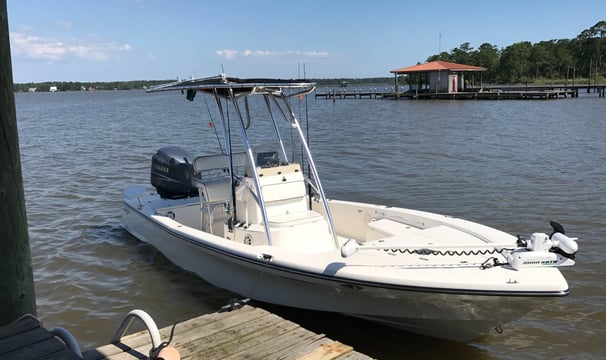 blackjack 224 center console inshore fishing charter