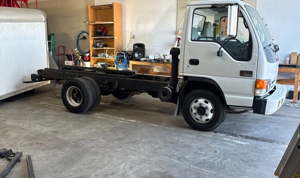 dismantled donor truck