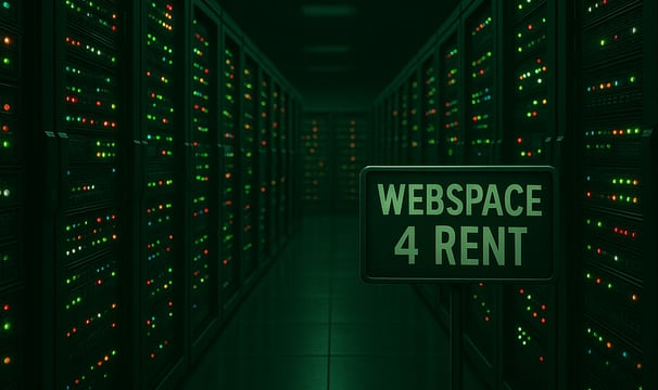 a row of servers in a server room