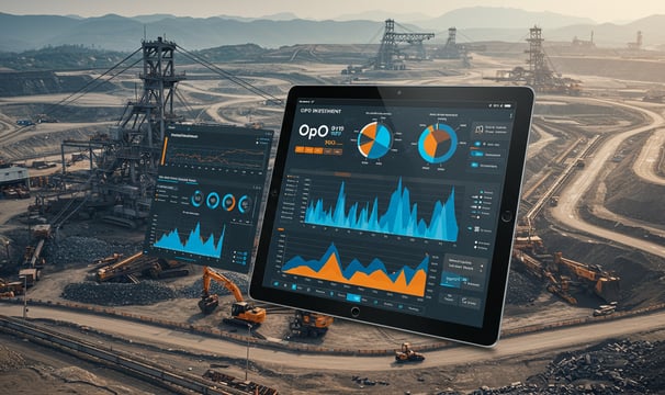 a tablet computer with a tablet displaying a dashboard dashboard