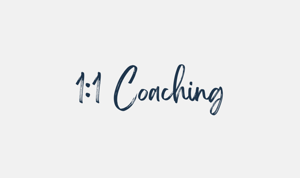 Written heading 1:1 Coaching