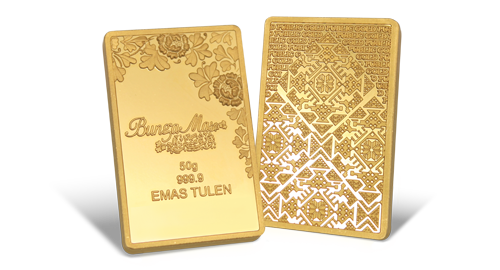 50g public gold Bunga Mas Bar