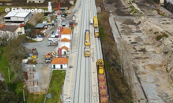 Estação Canas-Felgueira Linha da Beira Alta