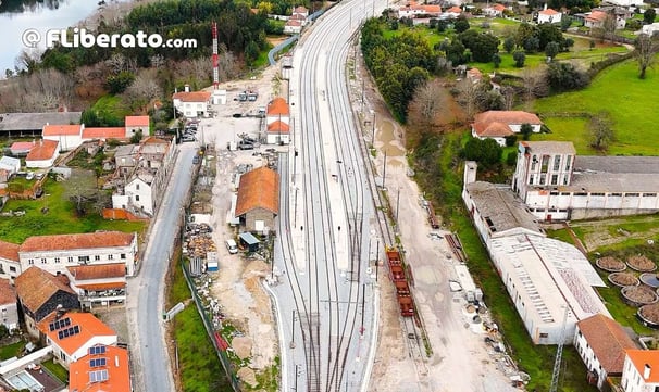 Estação de Santa Comba Dão Linha da Beira Alta