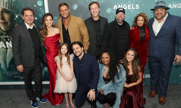 Kevin Downes, Hilary Swank, Alan Ritchson, Emily Mitchell, Jon Gunn, Jon Berg, Andrew Erwin, Nancy Travis and Drew Powell att