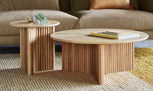 oak coffee table