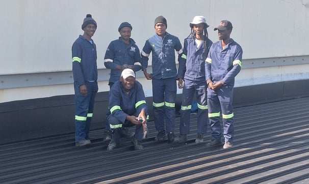 Environmental Pro Construction team, Bloemfontein project