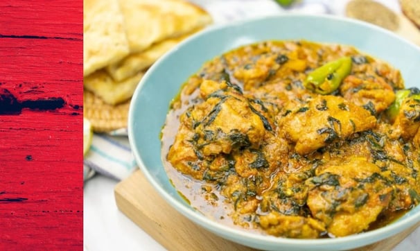 Chicken Palak Saag