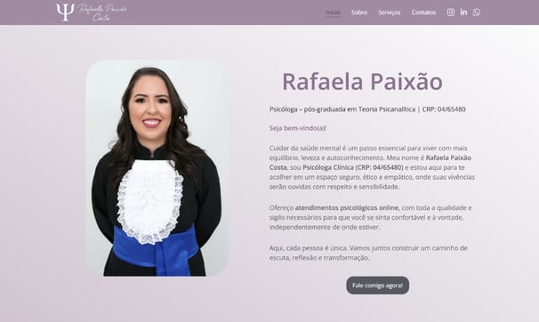 Site Psicóloga Rafaela Paixão