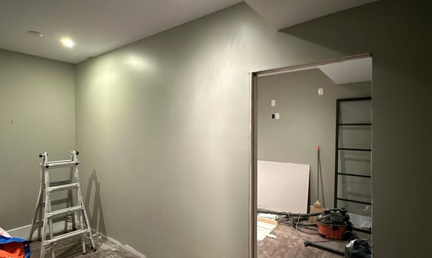 una habitación en reformas