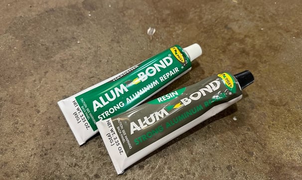 Two-Part Epoxy for Metal Repair