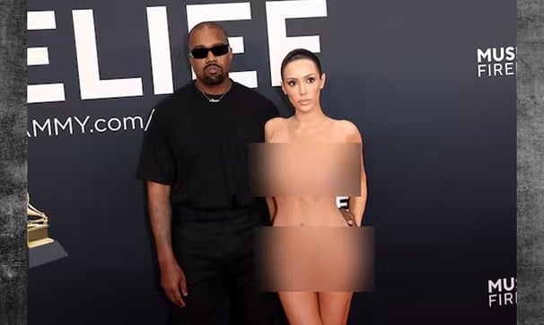 Grammy 2025: Kanye West e Bianca Censori São Escoltados para Fora do Prêmio em Meio a Polêmica
