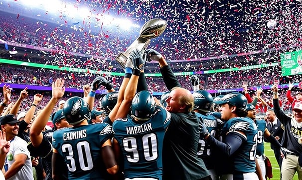 Super Bowl 2025: Eagles Dominam Chiefs e Conquistam o Título em Nova Orleans Como os Eagles Esmagaram os Chiefs no Super Bowl