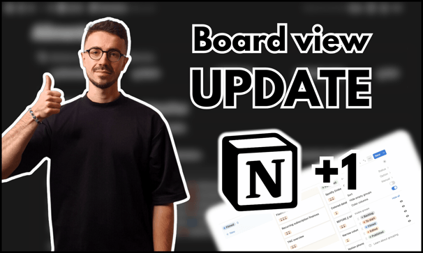 how to add a column in notion kanban board