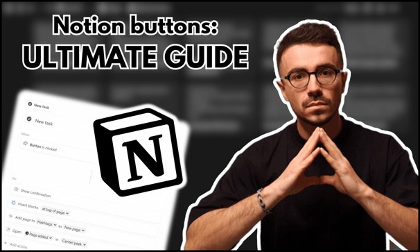 what do buttons do in notion