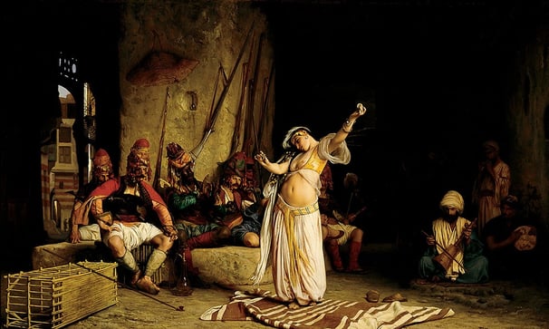 Dance of the Almeh - 1863   Jean-Leon Gerome