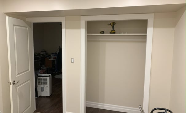 Basement Renovation - Bedroom