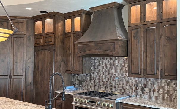 San Antonio Ornate Custom Cabinets