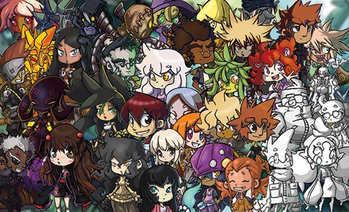 Shadows of The Ecliptic features Anime and Manga style art - Art by Shengekka