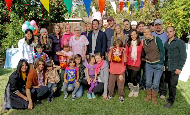 Cast and crew of Doritos Piñata commercial 2011