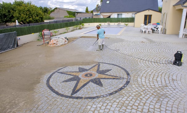 Terrasse piscine