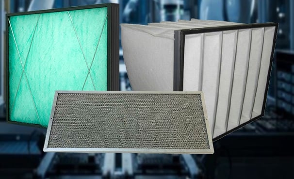 Ideal for pre-filtration of heavy grease environments with durable knitted metal mesh.