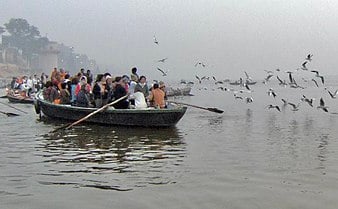 Boat ride in Ganges, Varanasi. North India tour package