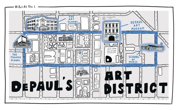 DePaul Art District Brochure