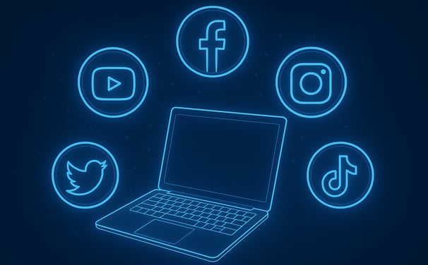 redes sociais