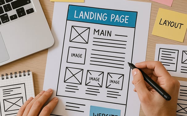 landing page