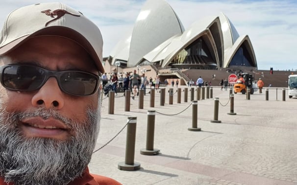 Qashif Effendi at the Sydney Opera House