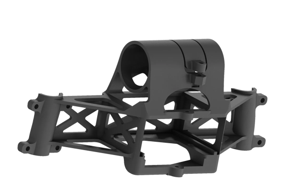 3D tervezett drón alkatrész