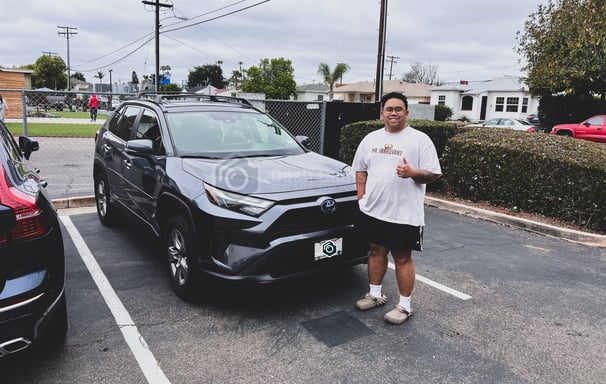 2024 RAV4 with dash cam