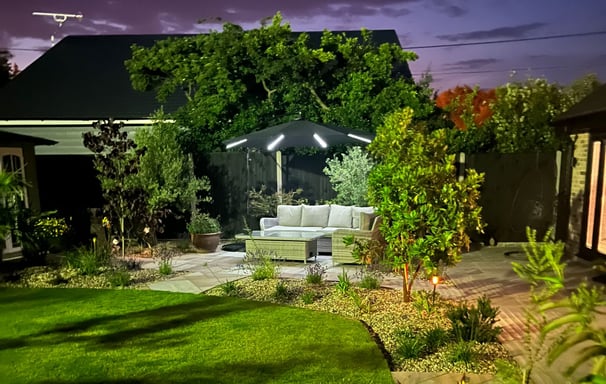 A full garden build with plants supplied by the urban jungle, norfolk
