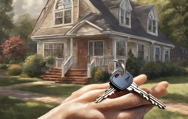 house with keys