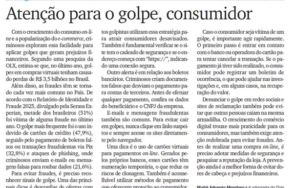Artigo no DGABC