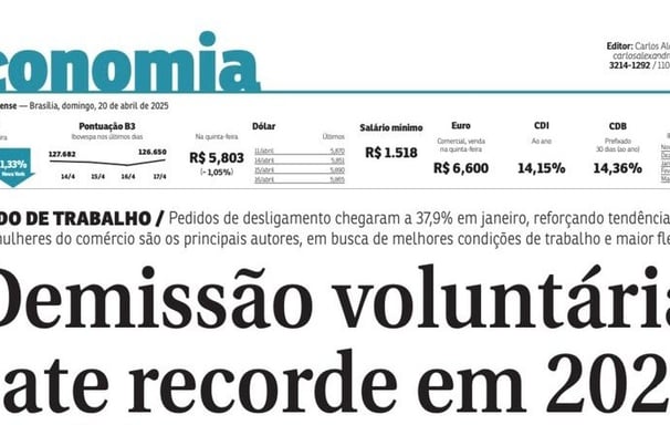 Reportagem no Correio Braziliense