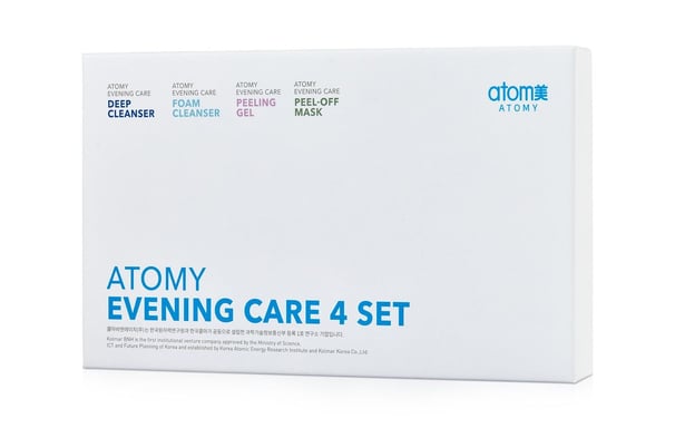 Atomy's Evening Care 4 Set inside box