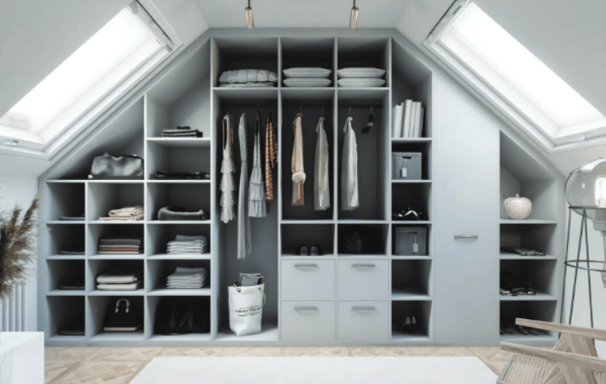 dressing sous pente sur mesure