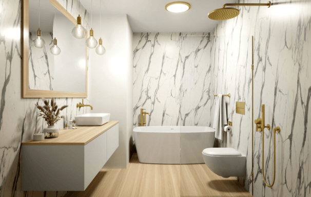 conception de salle de bain 3D