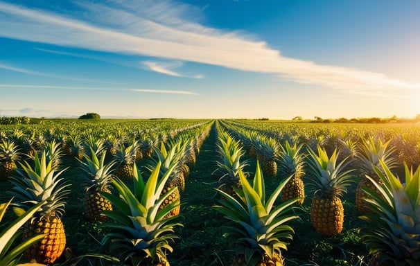 Extension de la Surface Cultivée en ananas bio par NIMBA AGRO BUSINESS.