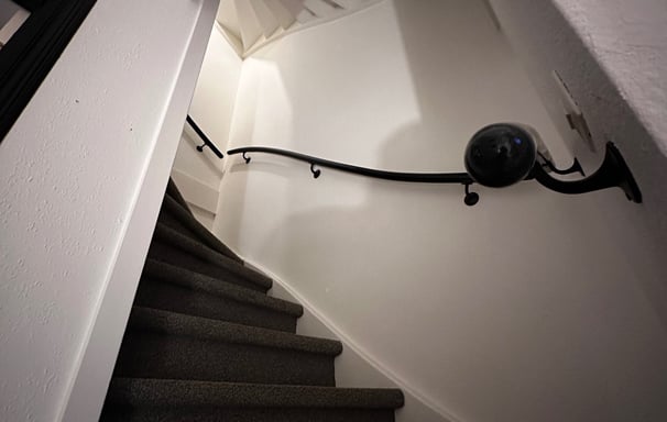 Schilderen van het trapgat